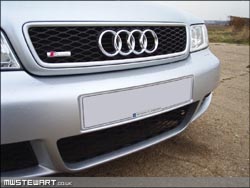 OEM RS4 Bonnet grille with S-Line badge