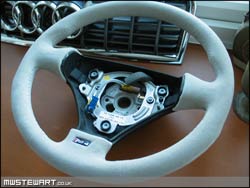 RS4 Alcantara Steering wheel & Gearknob