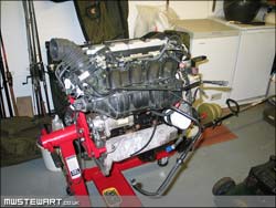 The engine as it started