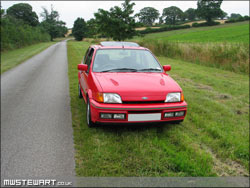 Red Fiesta RS Turbo Restoration
